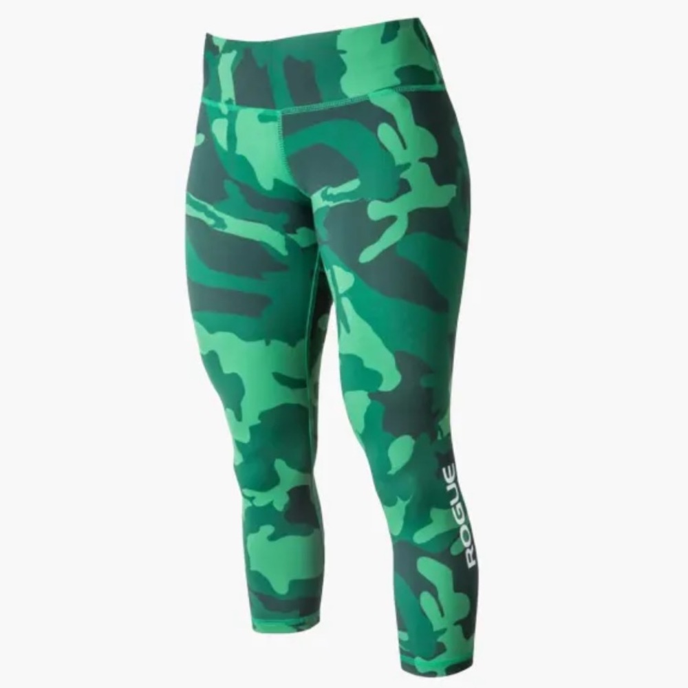 Rogue Green Camo Capris